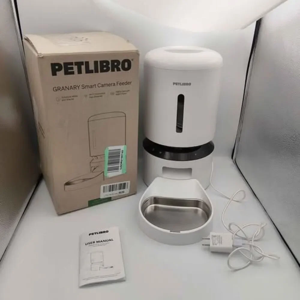Petlibro Granary Smart automatic Feeder with Camera PLAF 203-V0002 WHITE color